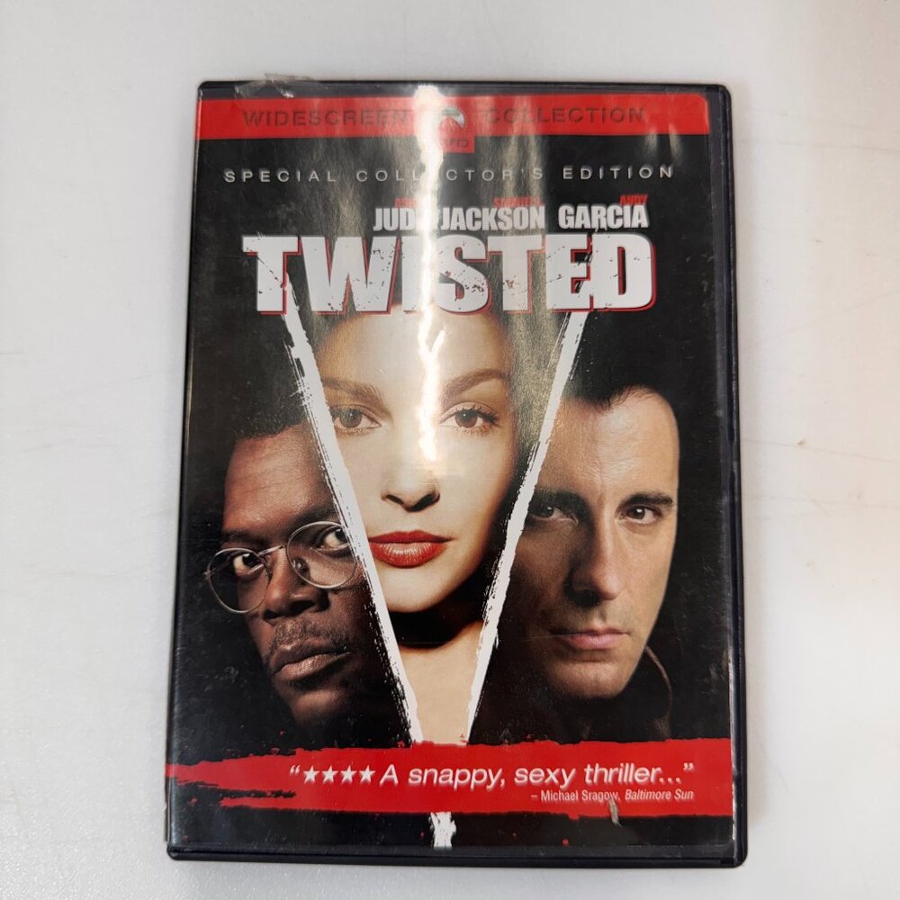 Twisted (DVD) Disc Tested, Working